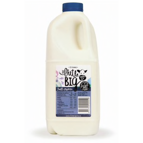 Milk - Full Cream Single Source 2 Litre