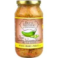 Raw Smoky Jalapeno Kraut 500g