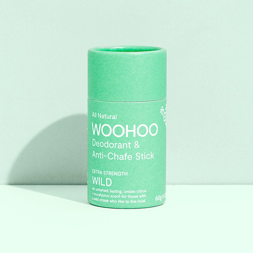Deodorant & Anti-Chafe Stick Wild 60g by WOOHOO BODY
