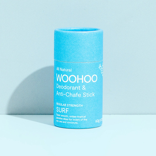Deodorant & Anti-Chafe Stick Surf 60g by WOOHOO BODY