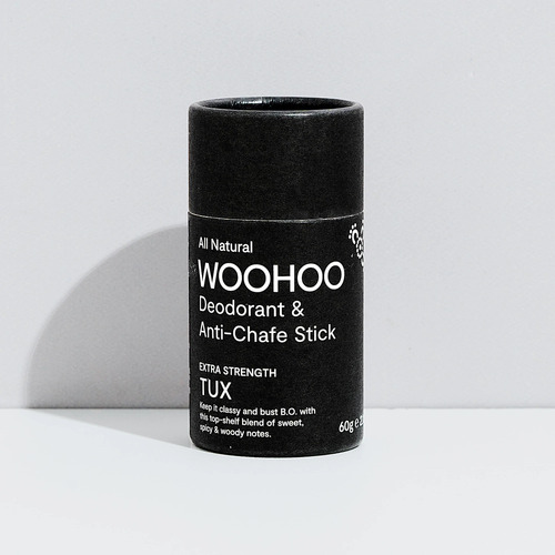 Deodorant & Anti-Chafe Stick Tux60g by WOOHOO BODY