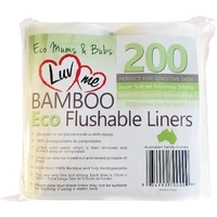 Bamboo Eco Flushable Liners