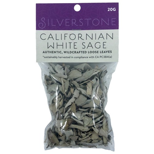 Loose Californian White Sage Smudge Stick 20g