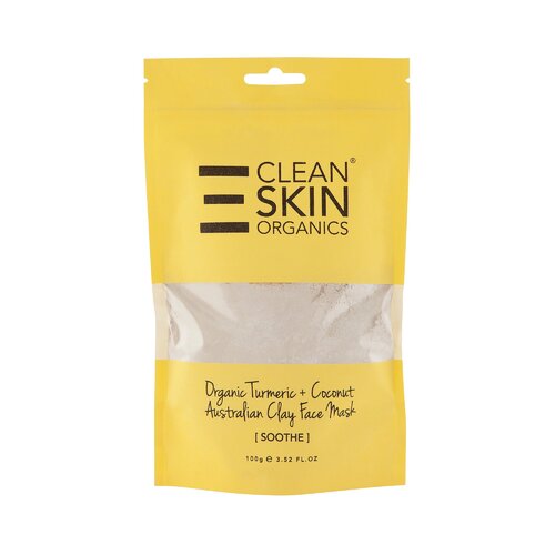 Organic Turmeric & Coconut Australian Clay Face Mask SOOTHE