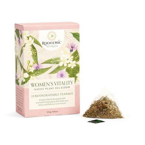 Women's Vitality 18 Tea bags by Roogenic