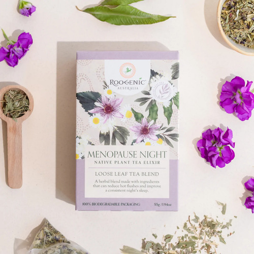 Menopause Night 18 Tea Bags by Roogenic