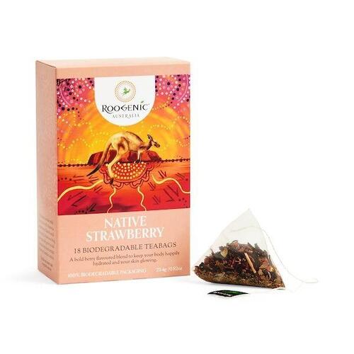 Roogenic Native Strawberry 18 Tea bags