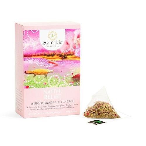 Roogenic Native Relief 18 Tea bags