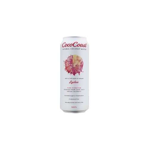 Natural Coconut Water - Lychee 500ml  by Coco Coast 