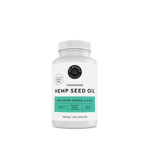 Tasmanian Hemp Seed caps by ECS Botanics