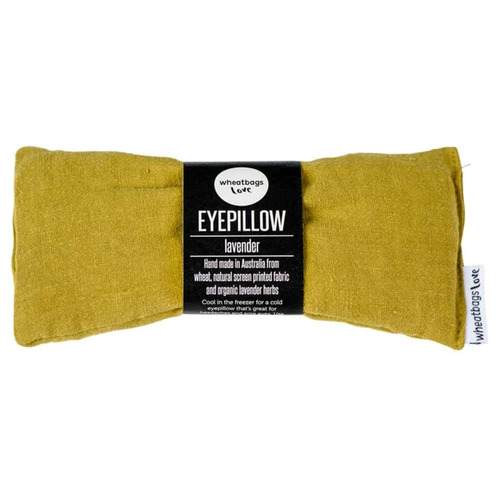 Wheatbag love eye pillow Pistachio by Wheatbags Love