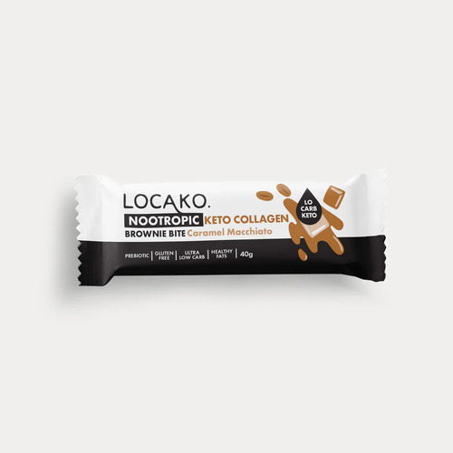 Locako Keto Nootropic Collagen Bars - Caramel Macchiato