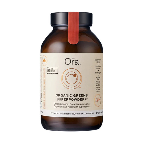 Organic Greens Superpowder+™ (240g) by Ora
