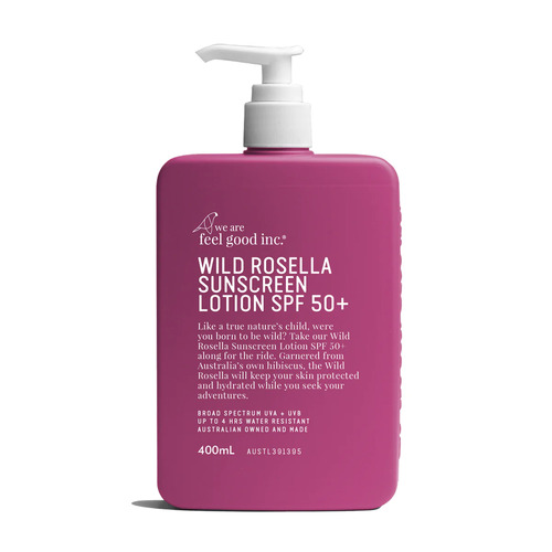 Wild Rosella Sunscreen Lotion 400ml by We are feel good inc.