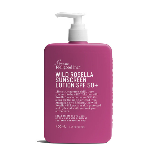 Wild Rosella Sunscreen Lotion 400ml