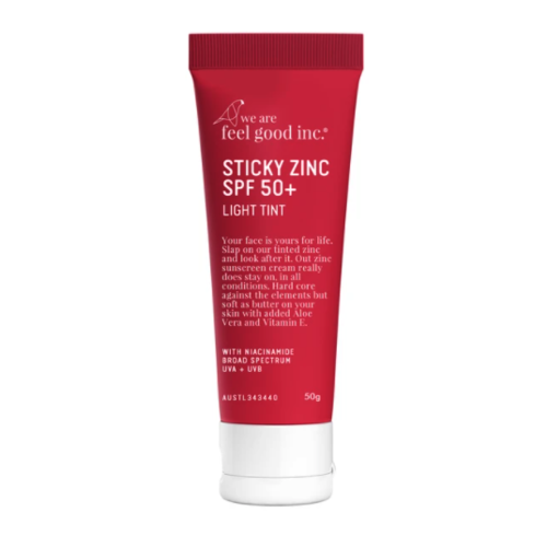 Sticky Zinc SPF50+ Light Tint 50mg by We are feel good inc.