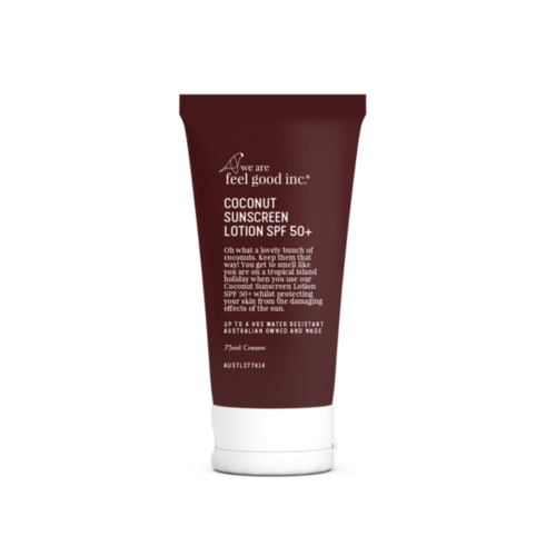 Coconut Sunscreen SPF 50+ 75ml by We are feel good inc.
