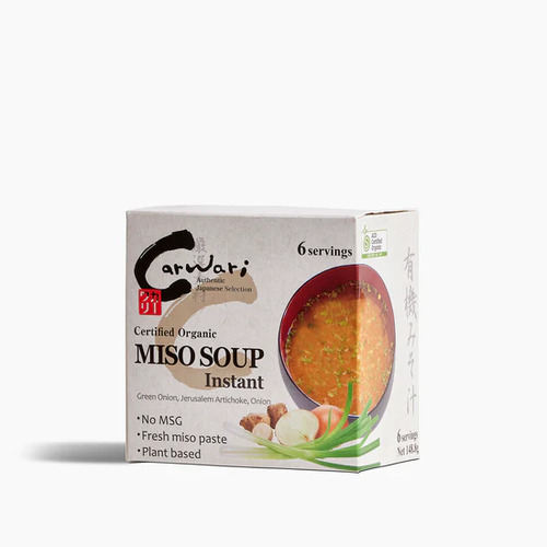 Organic Instant Miso Soup (6 servings) by Carwari