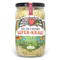 Peace Love and Veg Super Kraut Dill 580g