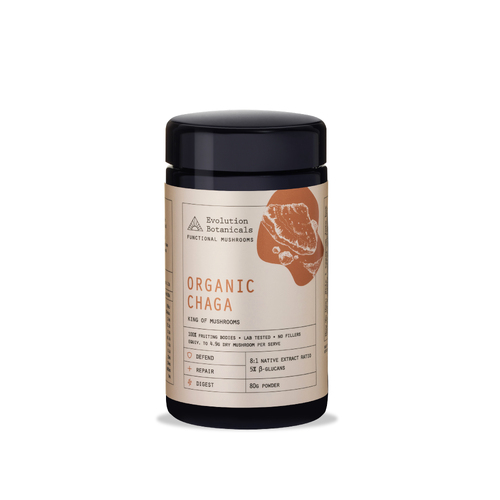 Organic Chaga 80g by Evolution Botanicals 