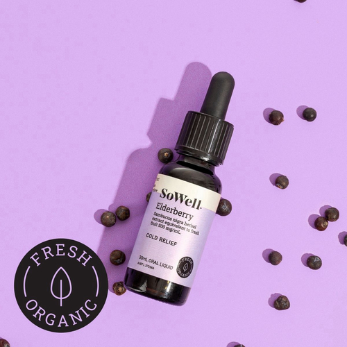 Elderberry Cold & Throat (30ml)