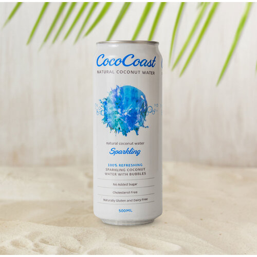 Coco Coast Natural Coconut Water sparkling 500ml