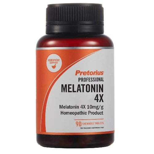 Melatonin 4x 10mg/g 90 Tablets by Pretorius