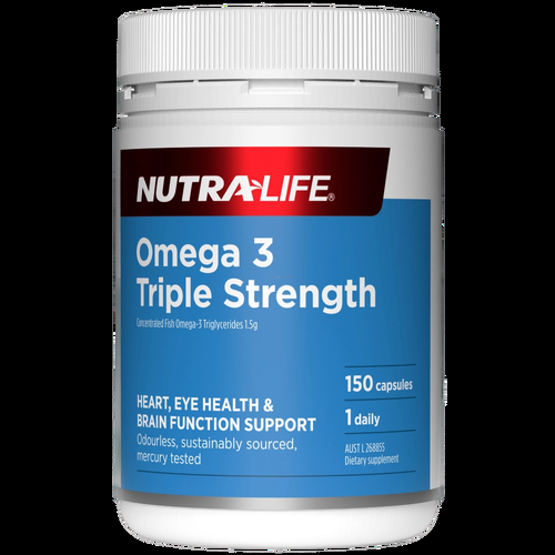 Omega 3 Triple Strength 150 capsules by NutraLife ®