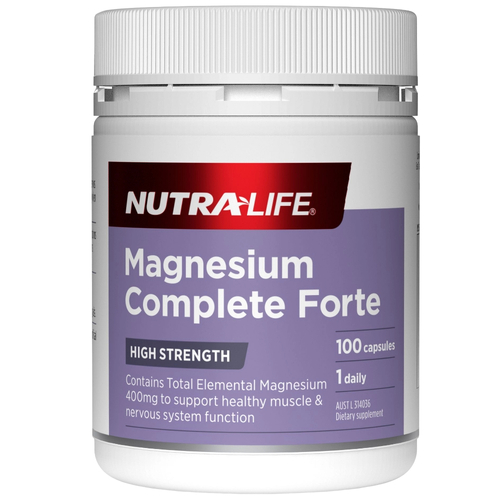 Magnesium Complete Forte (100 caps) by NutraLife ®