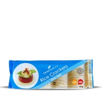 Crispy Rice Crackers Sea Salt100g