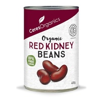 Red Kidney Beans Certified Organic (Can) 400g by Ceres Organics