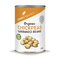 Chickpeas (Garbanzo Beans) Certified Organic (Can) 400g