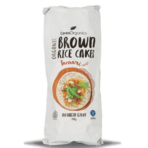 Brown Rice Cakes Tamari 110g
