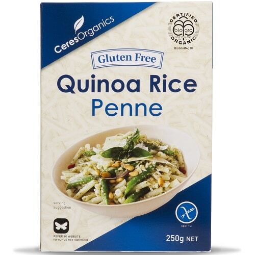 Quinoa Gluten Free Penne (250g) by Ceres Organics