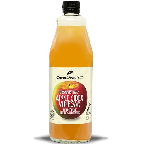Organic Raw Apple Cider Vinegar (750ml) by Ceres Organics
