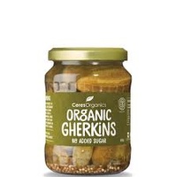 Gherkins No Added Sugar 670g by Ceres Organics