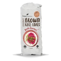 Ceres Organic Brown Rice Cakes with Quinoa 110g