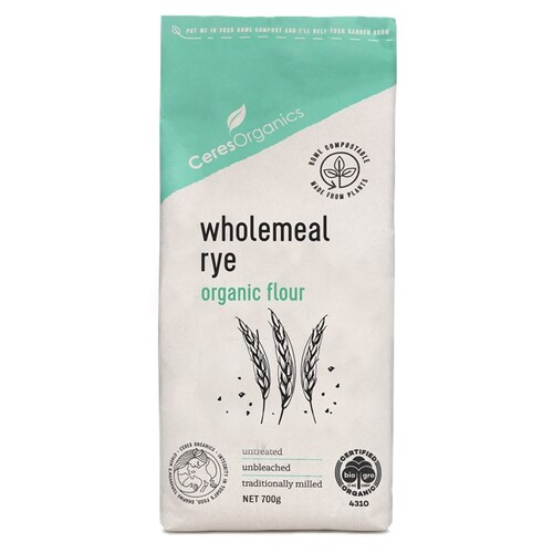 Rye Flour - 600g by Ceres Organics