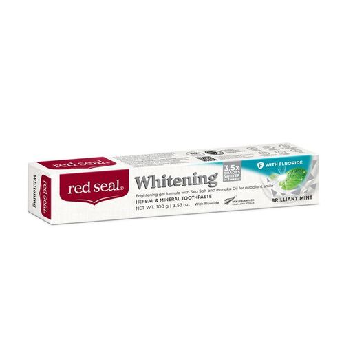 Whitening Toothpaste Brilliant Mint 100g by Red Seal