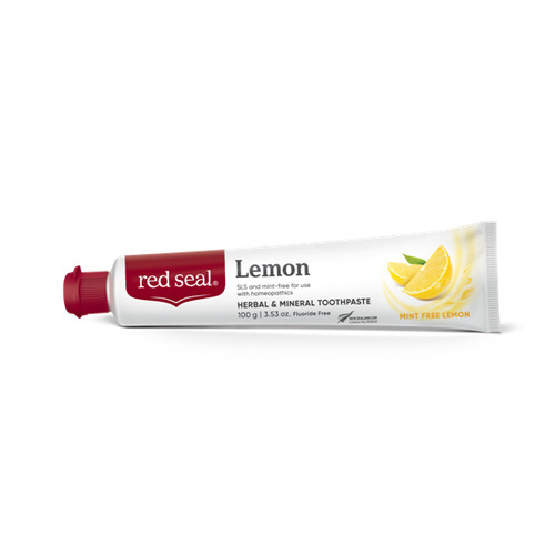 Lemon Mint-Free Lemon Toothpaste (100g) by Red Seal