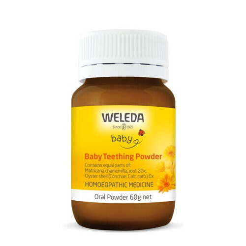 Baby Teething Oral Powder 60g  by Weleda