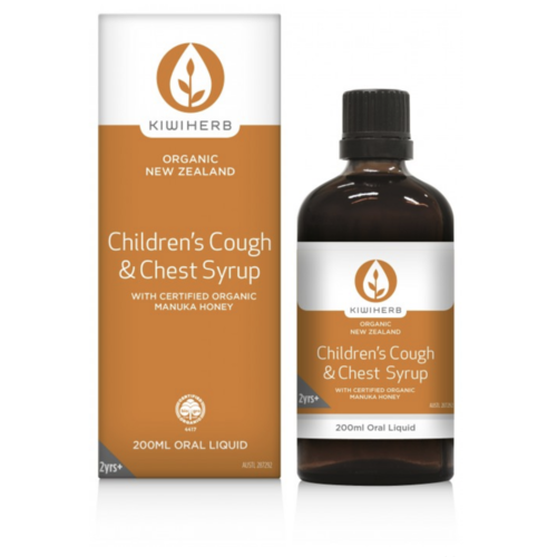Children's Organic Cough Syrup 100ml  by Kiwi Herb