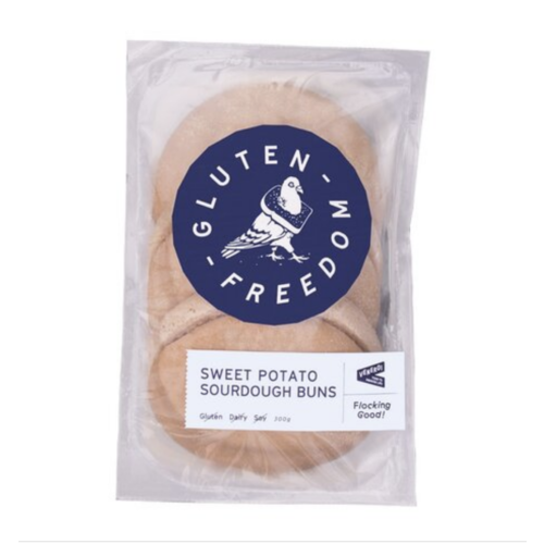 Gluten Freedom Sweet Potato Sourdough Buns 300g
