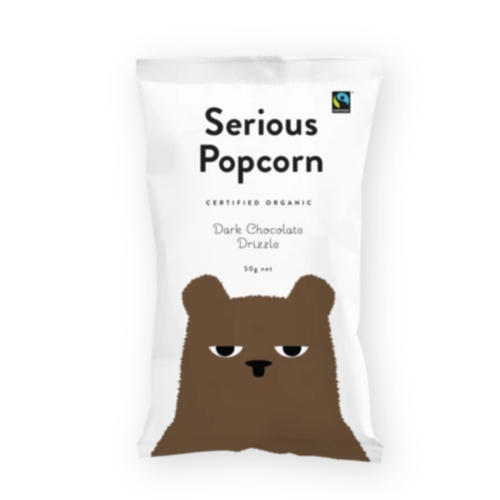 Serious Popcorn Dark Chocolate Drizzle 50g