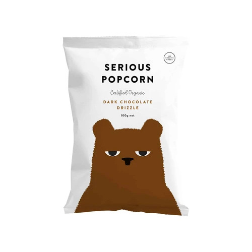 Serious Popcorn Dark Chocolate Drizzle 100g