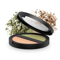 INIKA Eye Shadow Duo Purple Khaki Desert