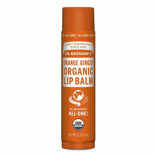 Organic Lip Balm Orange Ginger 4g