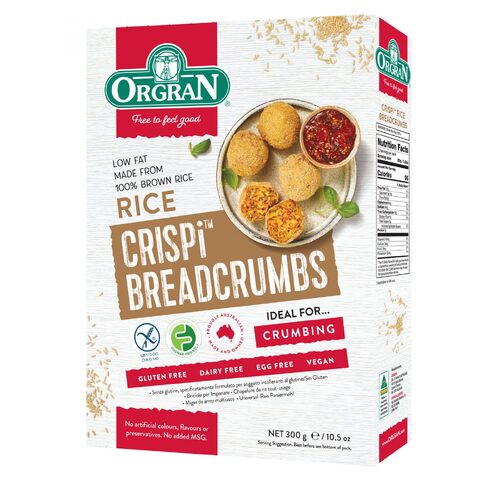 Orgran Rice Crispi Breadcrumbs 300g