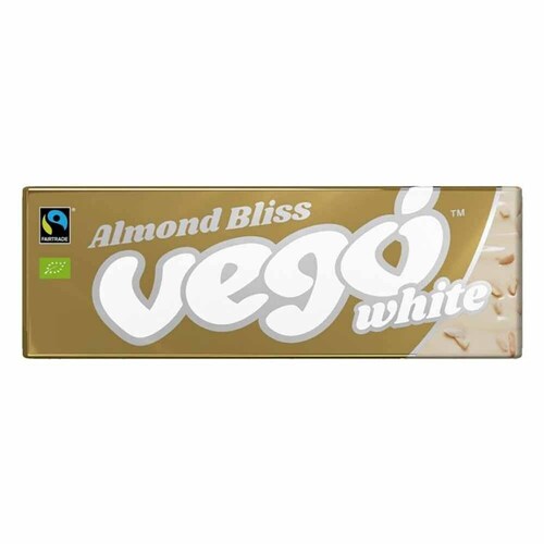 VEGO White Chocolate Almond Bar 18x50g