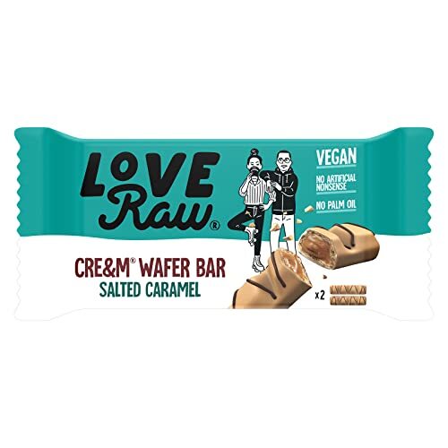 Love Raw cream wafer Salted Caramel 2x22.5g